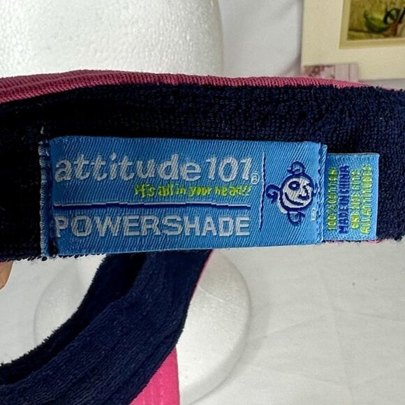 Attitude 101 Powershade Hilton Head Pink Visor - Picture 6 of 8